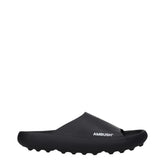 Ambush Black Cotton Slippers Sandals - EU40/US7