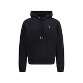 Ami Paris Black Cotton Sweatshirt - M