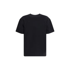 Ami Paris Black Cotton T-Shirt - T-Shirts