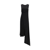 Ami Paris Black Viscose Casual Dress - M