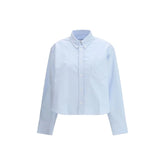 Ami Paris Blue Cotton Dress Shirt