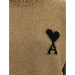 Ami Paris Ami De Coeur Turtleneck Sweater - L - Sweaters