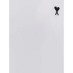 Ami Paris White Cotton T-Shirt