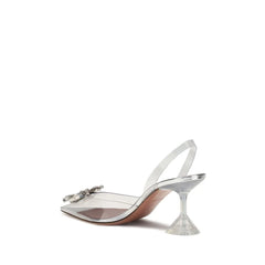 Amina Muaddi Begum Glass Pumps - EU36/US6
