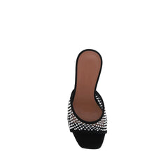 Amina Muaddi Lupita Crystal Sandals - Sandals