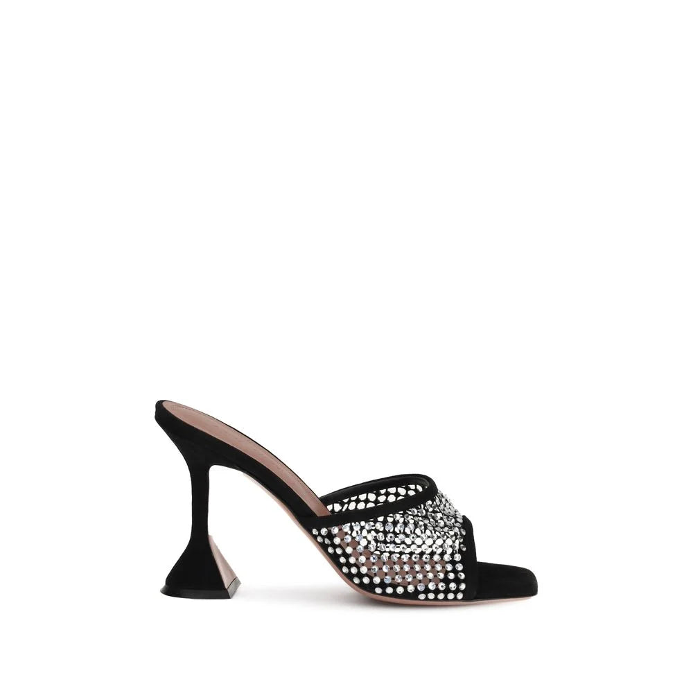 Amina Muaddi Lupita Crystal Sandals - Sandals