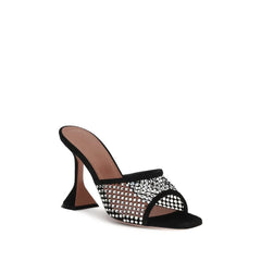 Amina Muaddi Lupita Crystal Sandals - Sandals