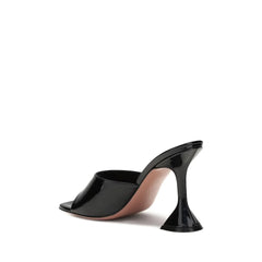 Amina Muaddi Patent-leather Lupita Sandals - Sandals