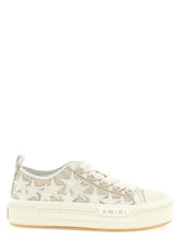 Amiri Beige Polyester Low Top Sneakers - EU38/US8