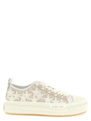 Amiri Beige Polyester Low Top Sneakers - EU38/US8