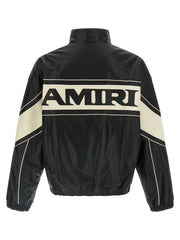 Amiri Bicolor Lamb Leather Leather Jacket - IT50 | L