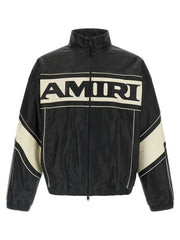 Amiri Bicolor Lamb Leather Leather Jacket - IT50 | L