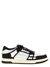 Amiri Bicolor Leather Low Top Sneakers - EU35/US5