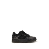 Amiri Black Calf Leather Bos Taurus Athletic Sneakers