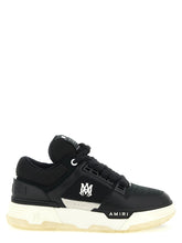 Amiri Black Calfskin Athletic Sneakers - EU45/US12