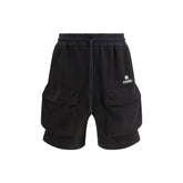 Amiri Black Cotton Bermuda Shorts - M
