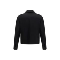 Amiri Black Cotton Full-Length Jacket