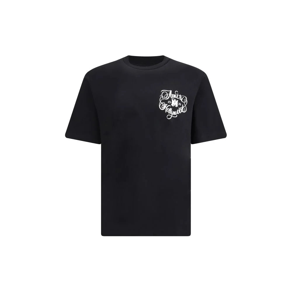 Amiri Black Cotton T-Shirt