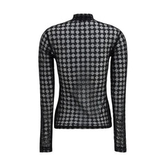Amiri Black Polyester Top - IT42 | L