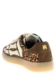 Amiri Brown Cowhide Sneakers