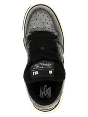 Amiri Gray Bovine Leather Chunky Sneakers