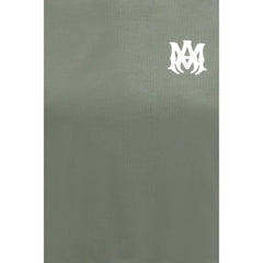 Amiri Green Cotton T-Shirt