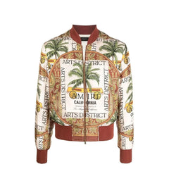 Amiri Printed Silk Jacket - Bomber Jackets