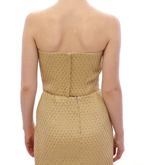 Andrea Incontri Beige Silk Cami Tank Top - IT40|S - Tank Tops