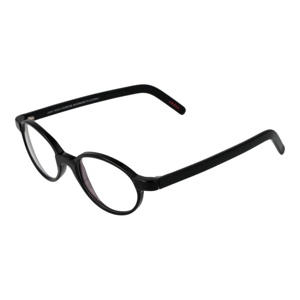 Andy Wolf Black Unisex Glasses Frame - Eyeglasses