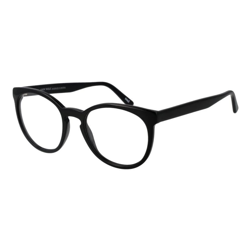 Andy Wolf Black Unisex Glasses Frame - Eyeglasses