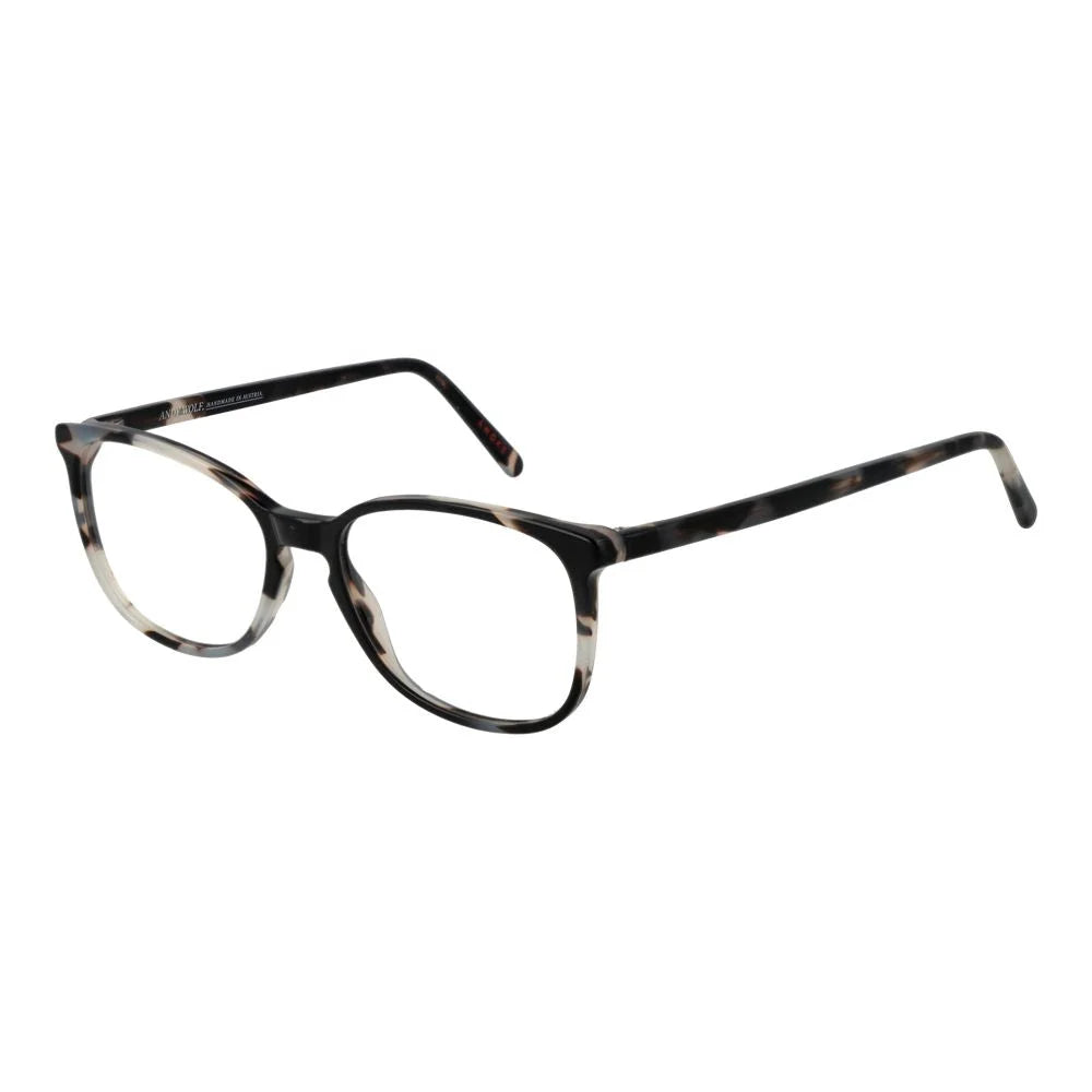 Andy Wolf Black Unisex Glasses Frame - Eyeglasses