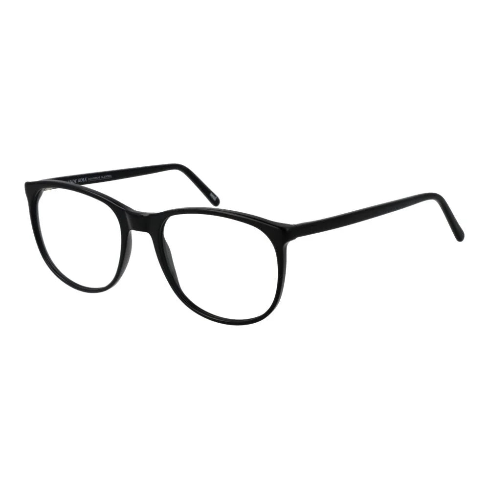 Andy Wolf Black Unisex Glasses Frame - Eyeglasses