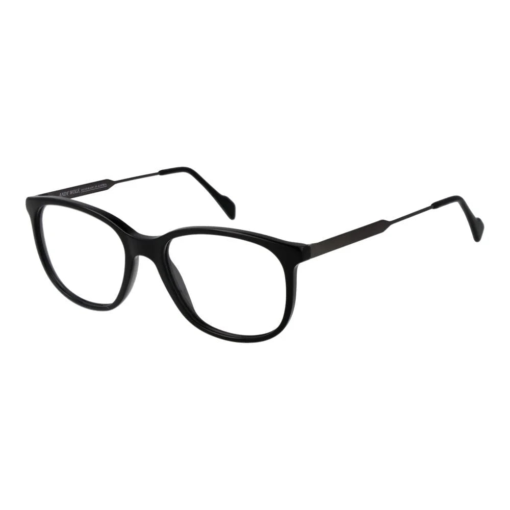 Andy Wolf Black Unisex Glasses Frame - Eyeglasses