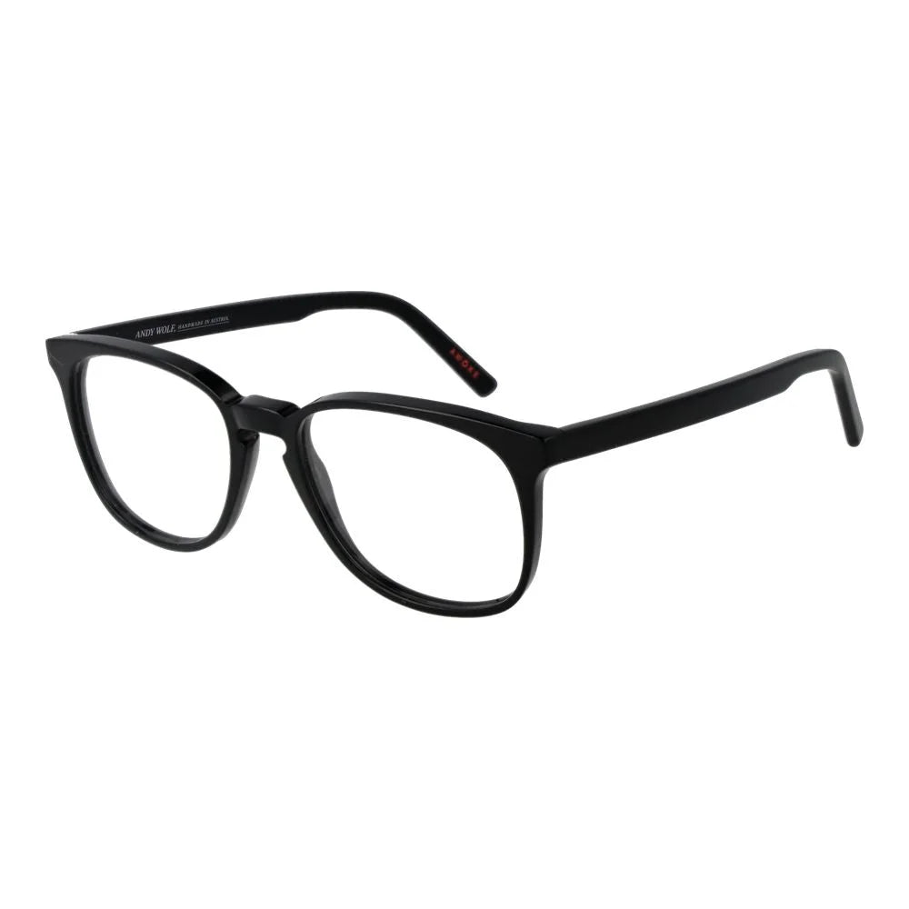Andy Wolf Black Unisex Glasses Frame - Eyeglasses
