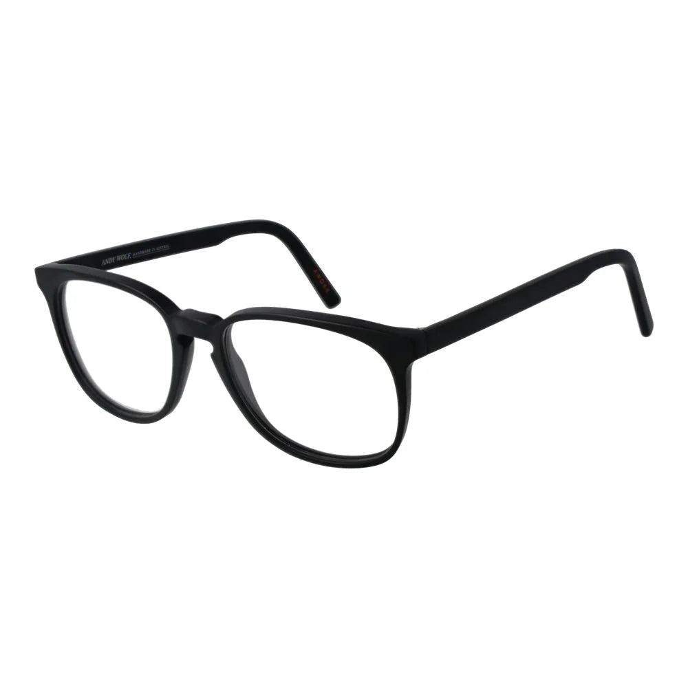 Andy Wolf Black Unisex Glasses Frame - Eyeglasses