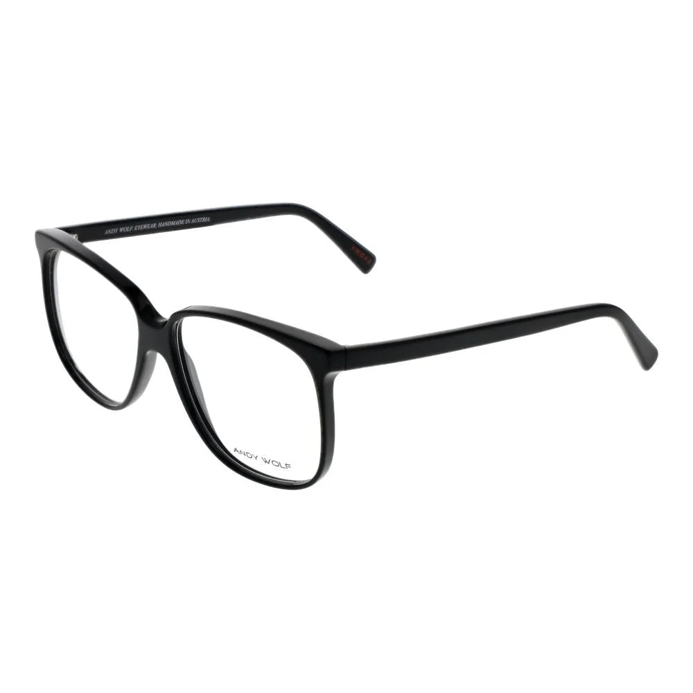 Andy Wolf Black Unisex Glasses Frame - Eyeglasses