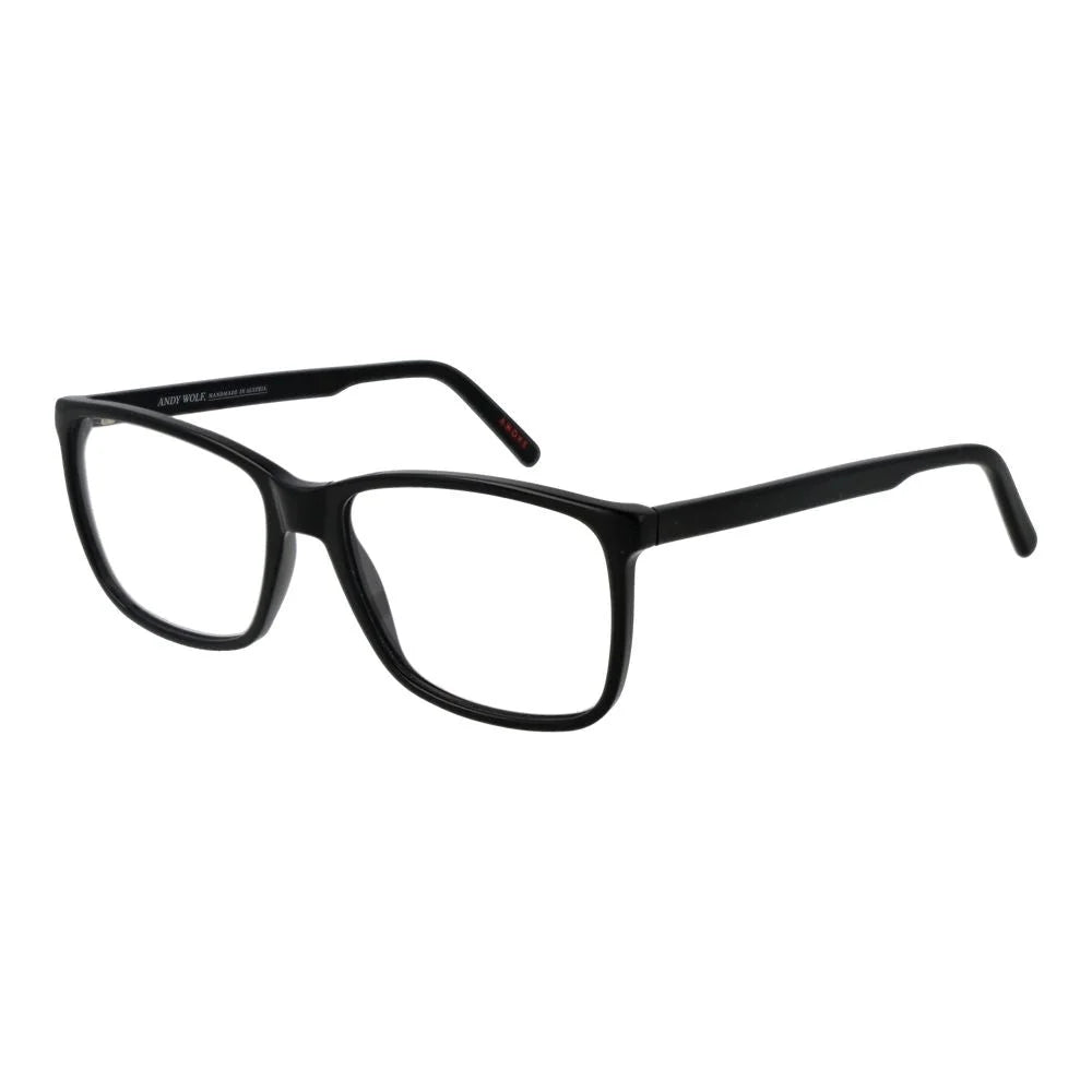 Andy Wolf Black Unisex Glasses Frame - Eyeglasses
