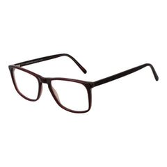 Andy Wolf Burgundy Unisex Glasses Frame - Eyeglasses