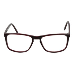 Andy Wolf Burgundy Unisex Glasses Frame - Eyeglasses