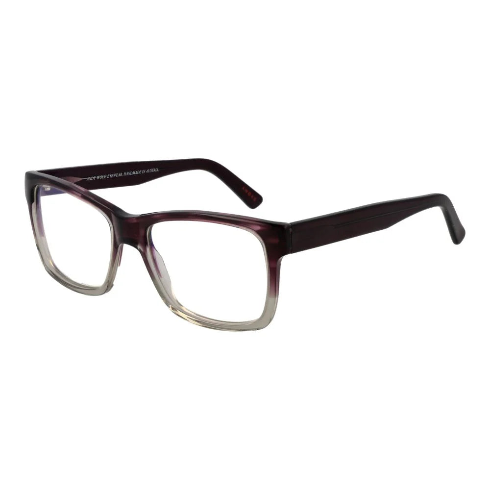 Andy Wolf Purple Unisex Glasses Frame - Eyeglasses