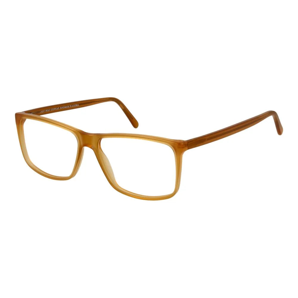 Andy Wolf Yellow Unisex Glasses Frame - Eyeglasses