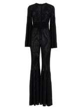 Jumpsuit negru din vâscoză ANTONINO VALENTI - IT42