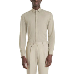 Antony Morato Beige Cotton Shirt - Shirts