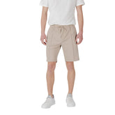 Antony Morato Beige Polyester Bermuda - IT48 | L - Bermudas