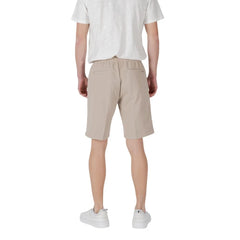 Antony Morato Beige Polyester Bermuda - IT48 | L - Bermudas
