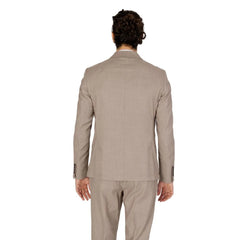 Antony Morato Beige Polyester Blazer - Sport Jackets