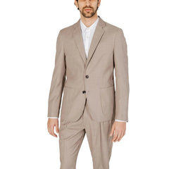 Antony Morato Beige Polyester Blazer - Sport Jackets
