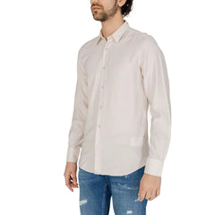 Antony Morato Beige Viscose Shirt - IT54 | XXL - Shirts