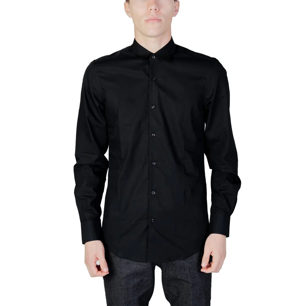 Antony Morato Black Cotton Shirt - Shirts