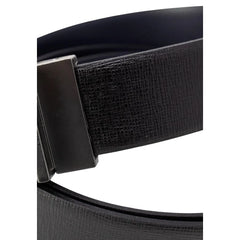 Antony Morato Black Leather Belt - Belts